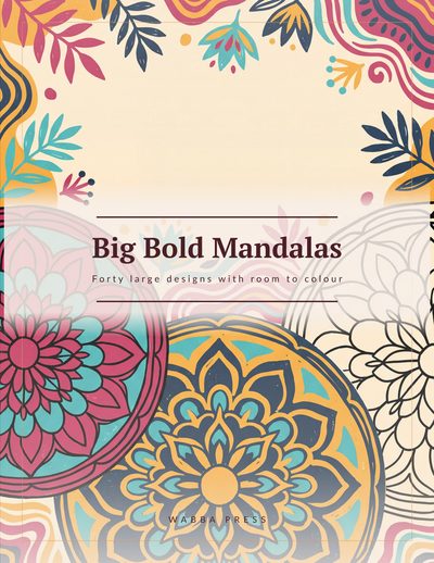 Front cover of Big Bold Mandalas